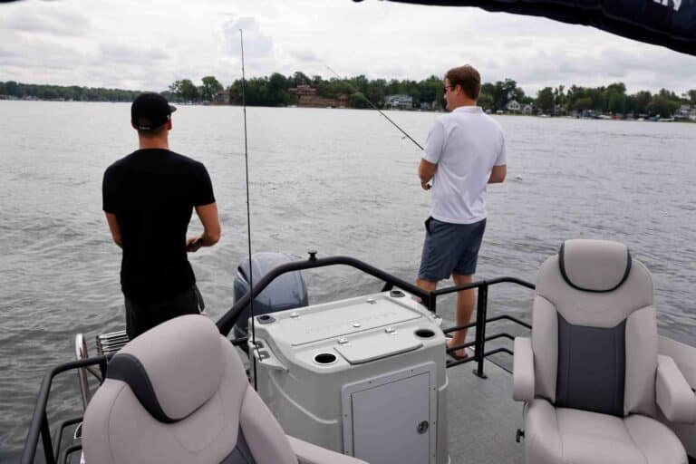 Guided fishing charter